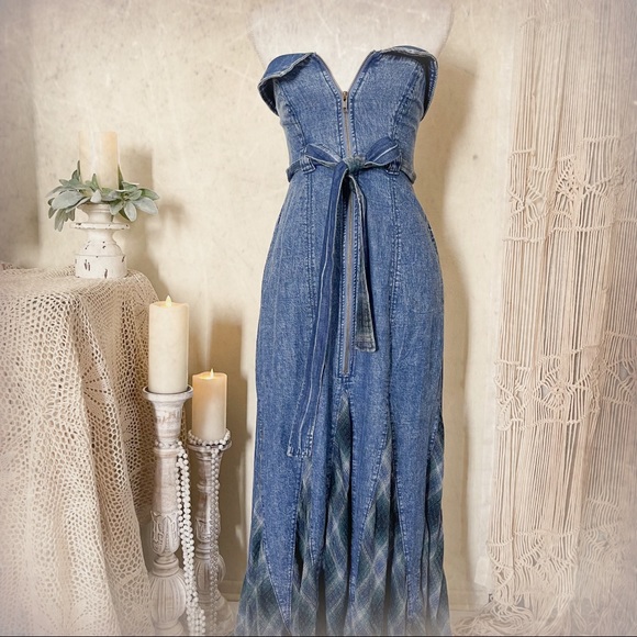 SOLD Free People Sway With Me Midi Dress - Picture 4 of 13